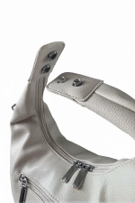 Сумка женская экокожа белая QOZA