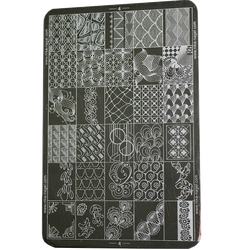 Nika Nagel Пластина для стемпинга №04 (большая)