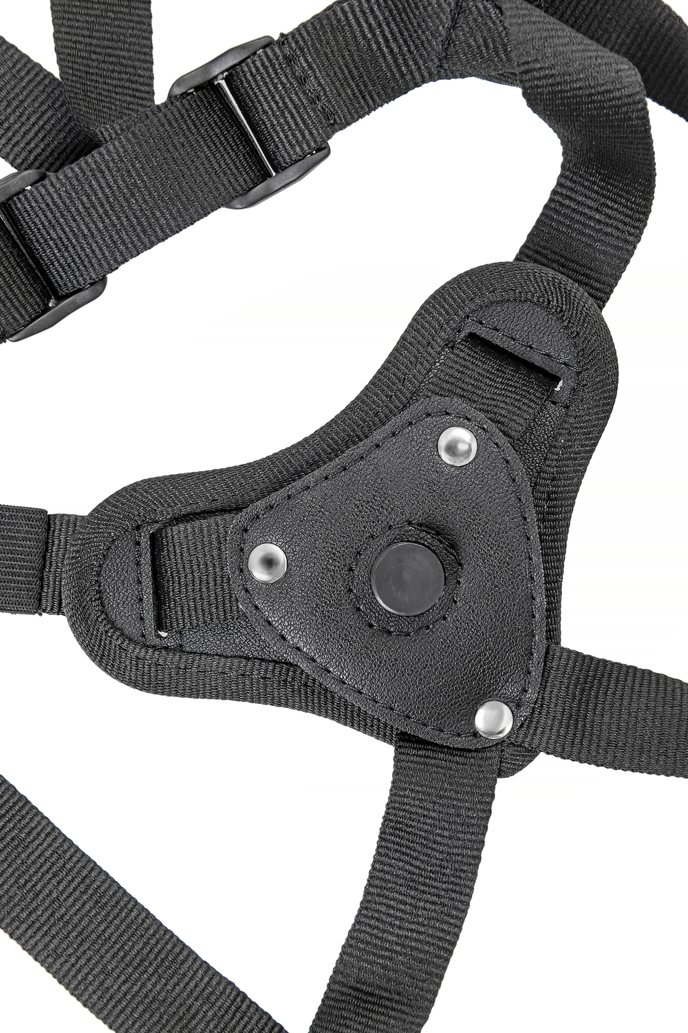 Трусики для страпона RealStick Strap-On Abigail черные