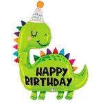 G Шар фигура (38''/97 см) Динозаврик в колпачке (БГ-44)