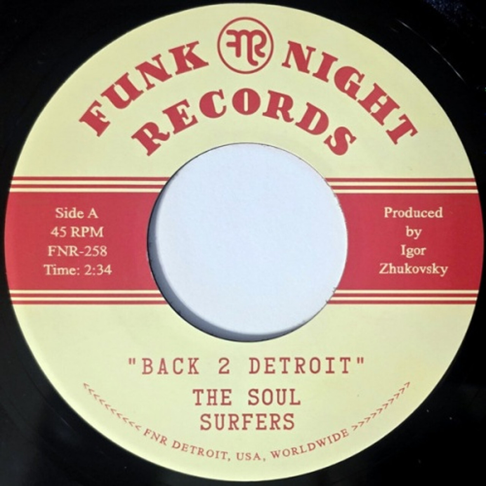 The Soul Surfers - Back To Detroit 7''