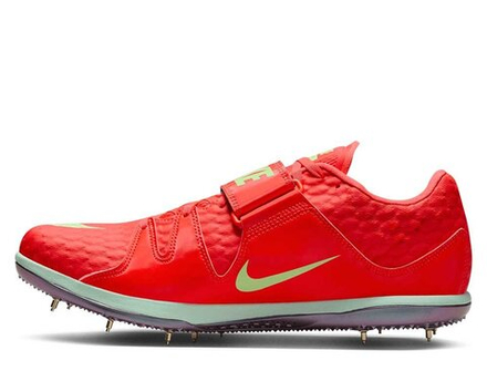 Шиповки для бега Nike High Jump Elite U Красный лайм