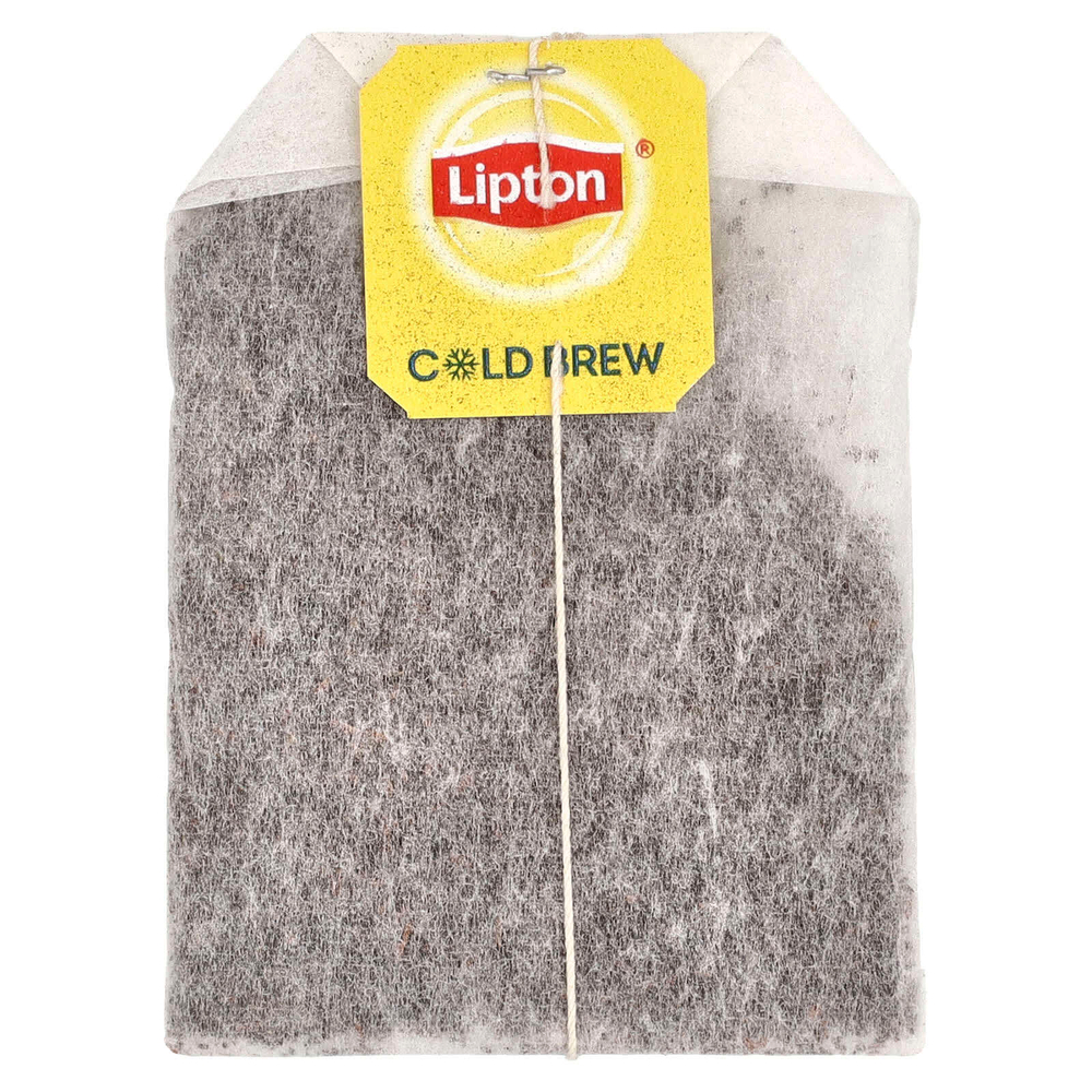 Lipton, Холодный чай, семейный, 22 чайных пакетика, 136 г (4,8 унции)