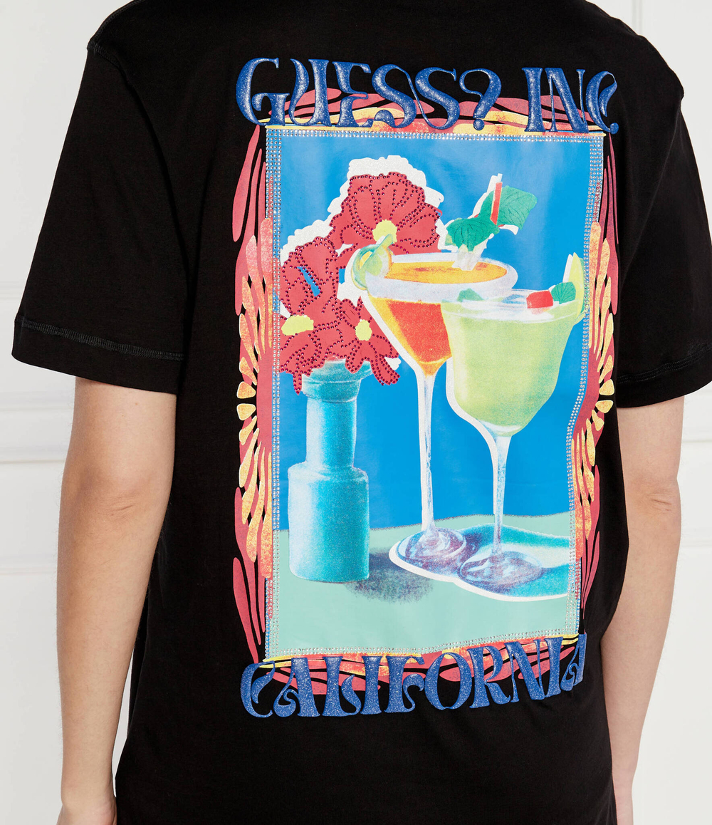 Футболка POSTCARD GUESS - черный(W4GI19 JA914)