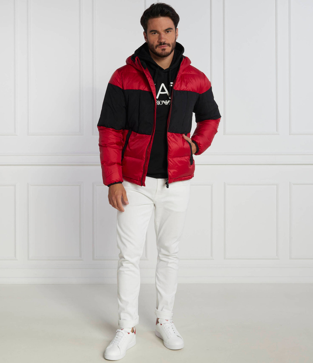 Пуховая куртка EA7 - красный(6RPB01 PNEOZ)