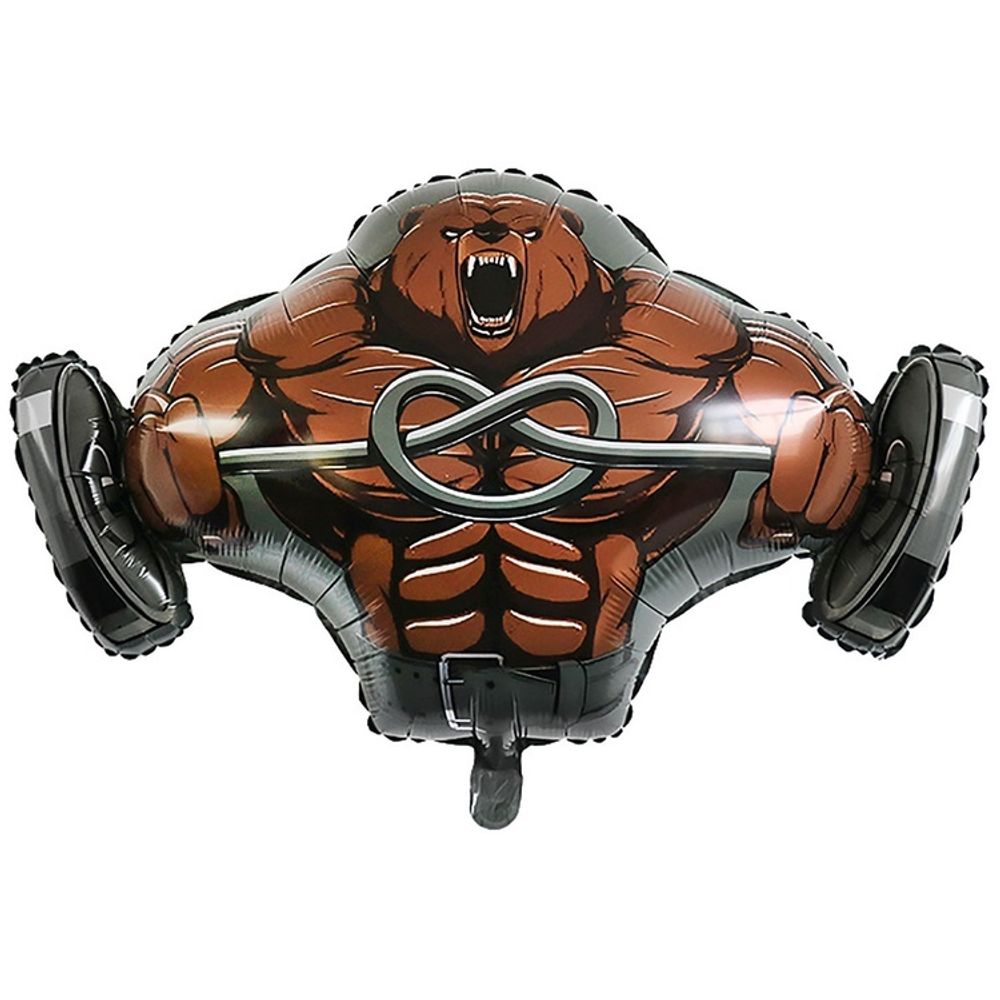 К ФИГУРА Медведь Качок 37"/ 94CM (БГ-43)