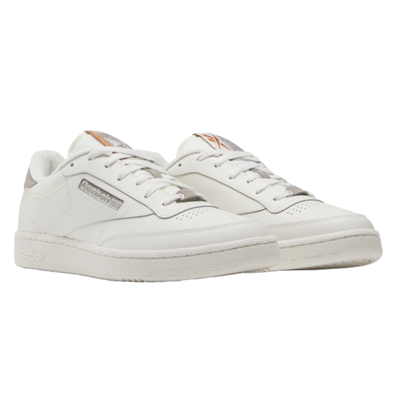 Кроссовки reebok Club C Series для скейтбординга Низких белых оттенков