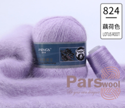 Пряжа Mink Wool (пух норки с синей этикеткой), 50г, 350м, 90%пух норки,10%полиамид (цена за 1 шт)