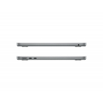 13.6" Ноутбук Apple MacBook Air 13 Late 2022 (2560x1644, Apple M2 3.2 ГГц, RAM 8 ГБ, SSD 512 ГБ, Apple graphics 8-core), MLXX3LL/A, серый космос