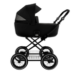 Коляска 2 в 1 ROAN BASS NEXT 2 в1 CLASSIC d12 leather Black