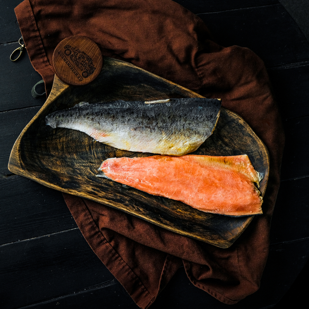 Горбуша (филе на коже)