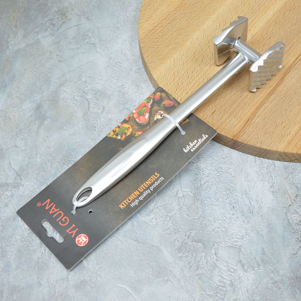 Молоток для мяса из нержавеющей стали, 22*4см, NNATA217