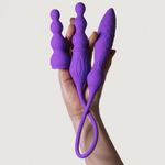 Двойной вибратор Adrien Lastic 2X с пультом ДУ