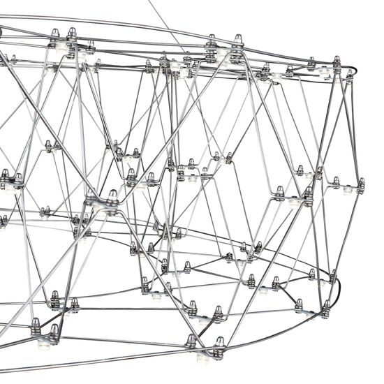 SL6602.103.72 Светильник подвесной ST-Luce Хром/Прозрачный LED 1*72W 4000K GRAVETTA