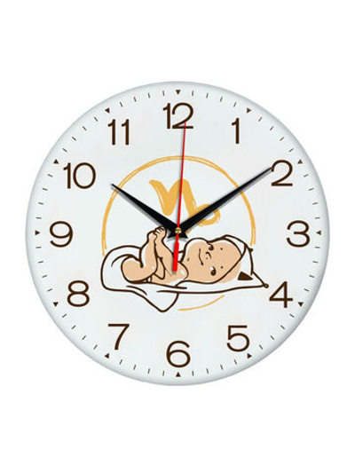 Часы настенные "Знаки зодиака.Малыши" Козерог.