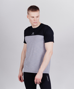 Футболка NORDSKI PRO ENERGY Grey/Black, серый/черный