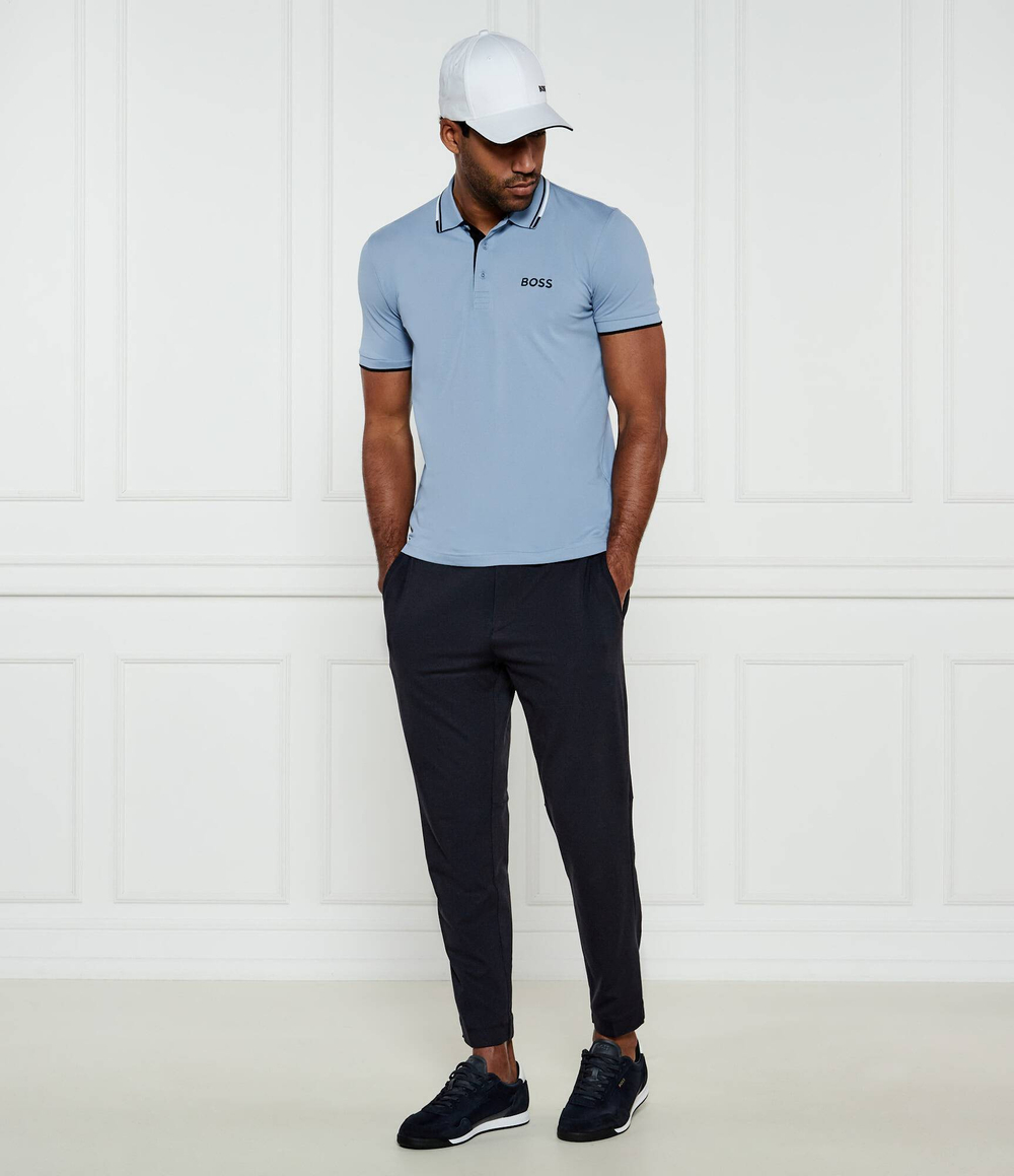 поло paddy pro BOSS GREEN - голубой(50469102)