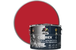 Грунт-эмаль Dufa CORREX 3 в 1 для металла по ржавчине RAL-3001 красный