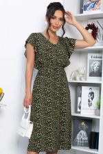 Платье Айлана (темно-зеленое) П13934-35М LT Collection