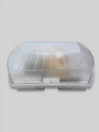 Ударопрочный светильник под большую лампуE27 IP54 (до 75Вт) | Царь-Огонь свет