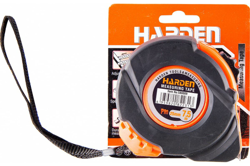 Измерительная рулетка HARDEN, 7,5мх25 мм. 580009