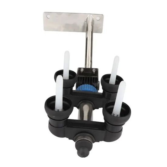 Приемное устройство доильного аппарата левый кронштейн, аналог (Китай)