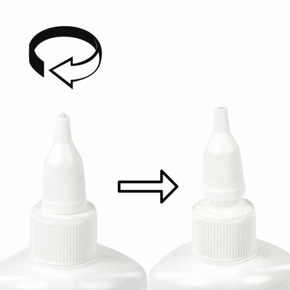 Клей ПВА с дозатором, 125 г, STAFF "Basic", 227387