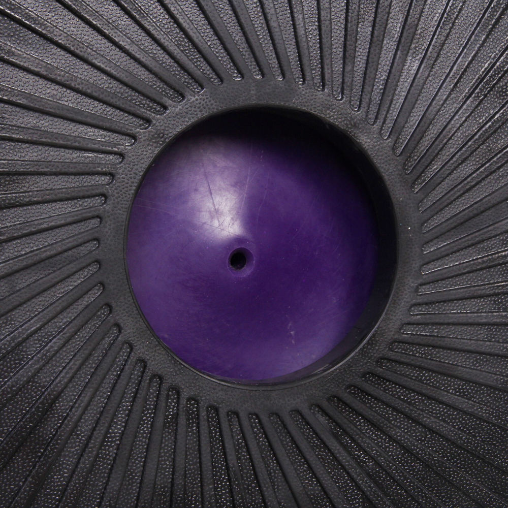 Балансировочная платформа «Classic» 59 х18 см (в комплекте насос и 2 эспандера трубчатых), фиолетовый