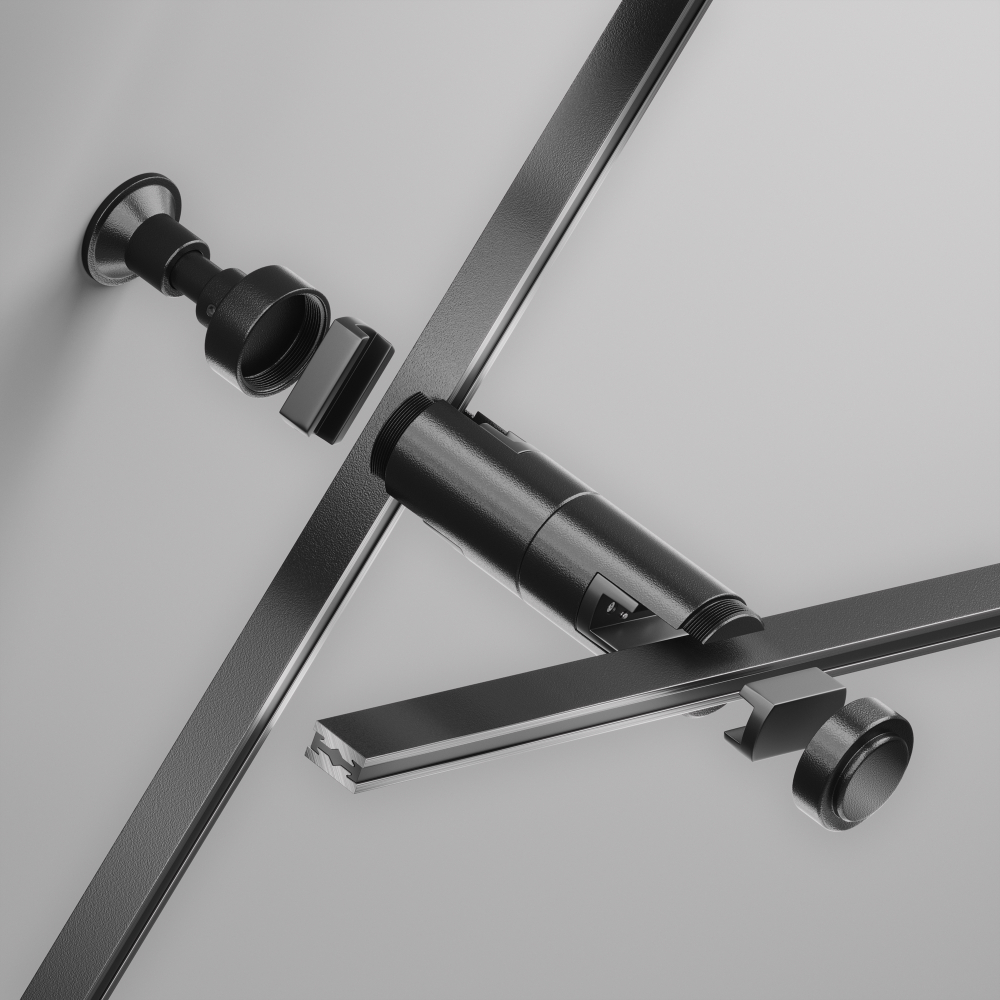 Комплектующие для систем освещения с токоведущими элементами Technical TRA155CW-D1-B