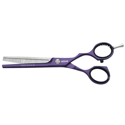 Ножницы филировочные Jaguar White Line Pastell Plus Offset Viola 40 5.5"