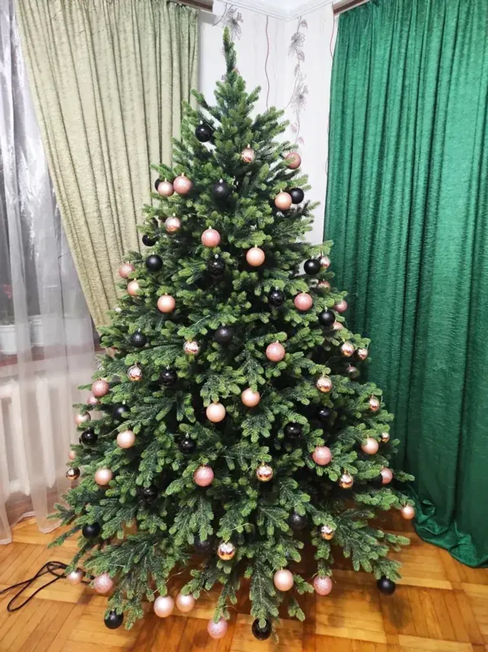 Ель искусственная «Венецианская» (Литая+пвх) 150 см / 1.5 м