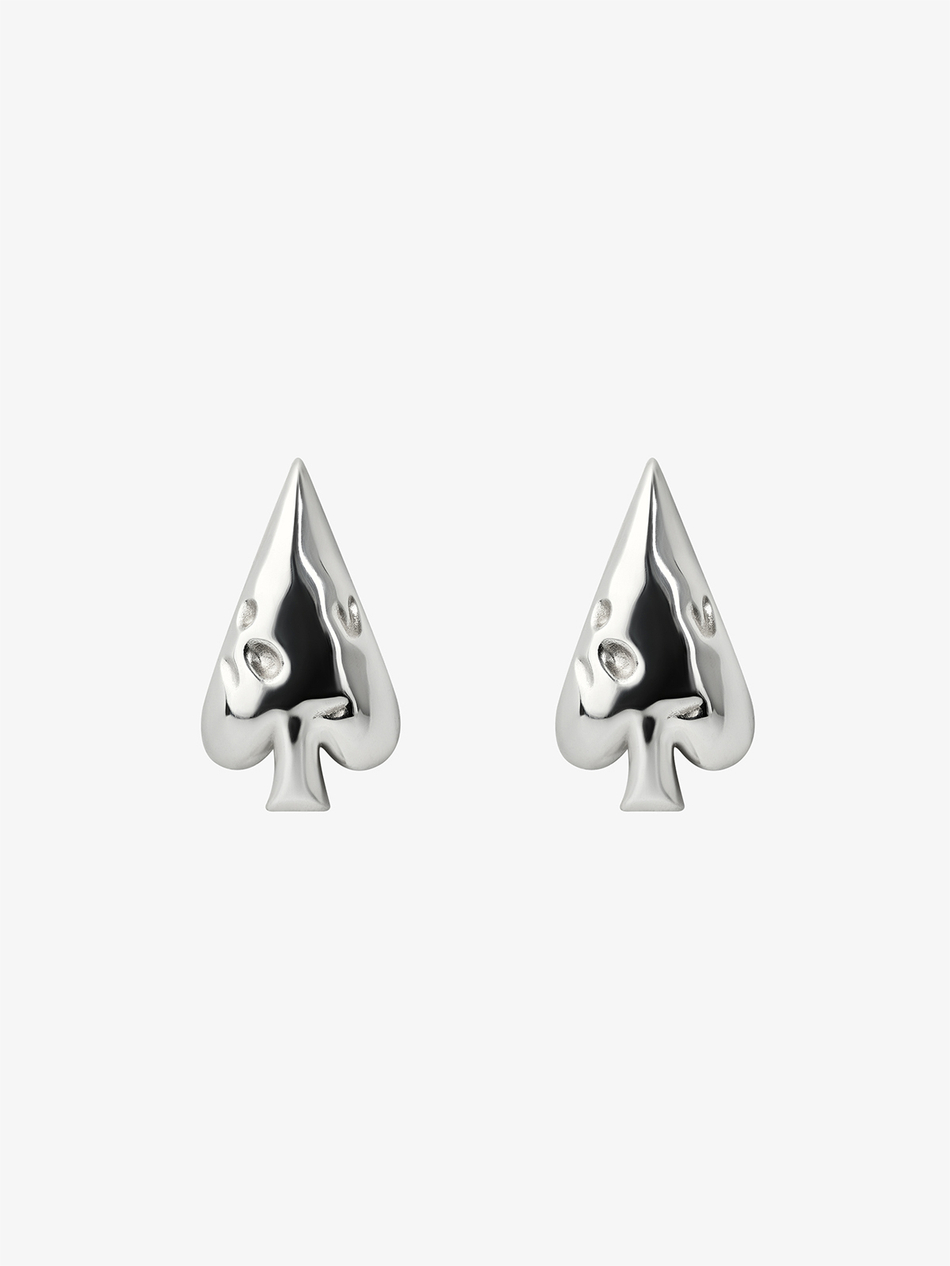 СЕРЬГИ ПИНЫ "LUCKY SPADES"
