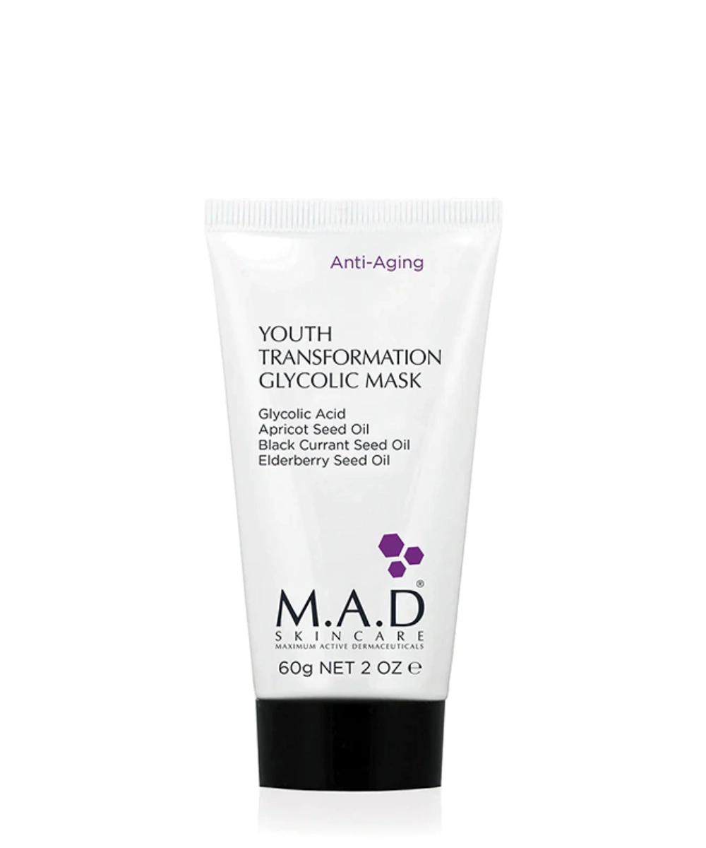 M.A.D. Youth Transformation Glycolic Mask | Омолаживающая маска с гликолевой кислотой, 60 г