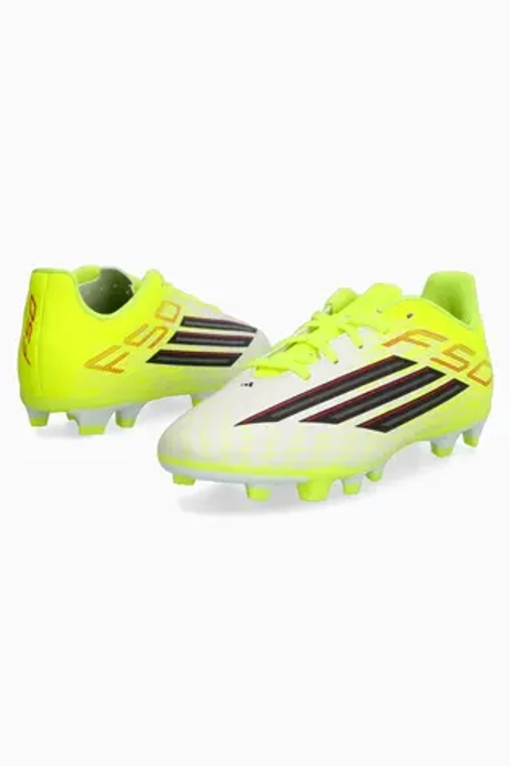 Бутсы adidas F50 Club FG/MG Junior - желтый