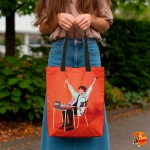 Сумка шоппер с принтом Stray Kids