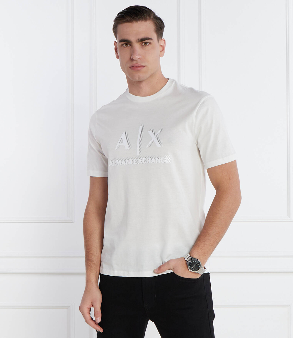 Футболка Armani Exchange - белый(3DZTSA ZJ9AZ)