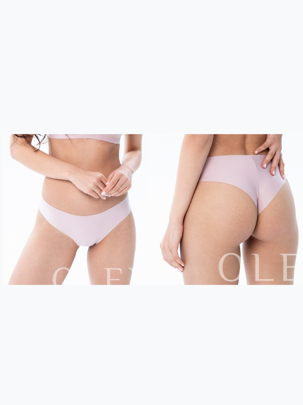 P35_LP3102 Трусы OLEVE Пудровый (XL)