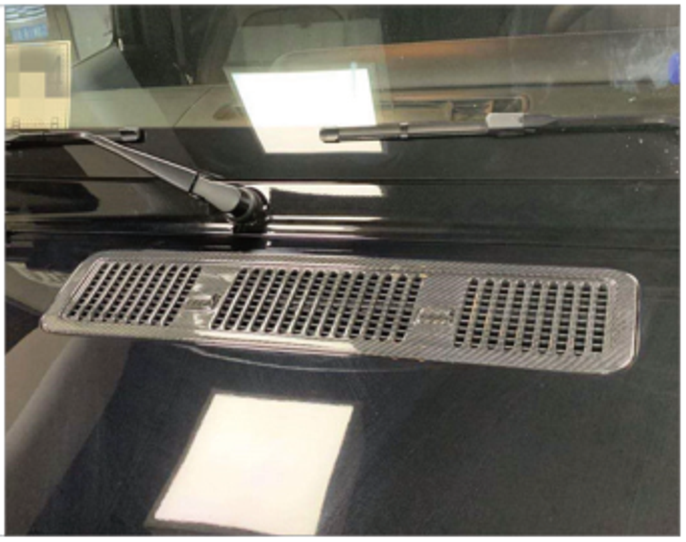 Карбоновая накладака на капот для Mercedes Benz W465 G63 G500 G550 2025+ Гелик Гелентваген