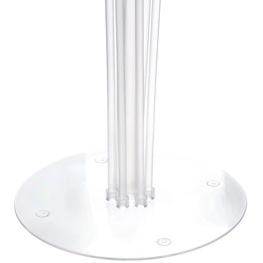 Подставка для шаров «Фонтан» (основа, 7 палочек с держателями) 71*38*54 см, прозрачный