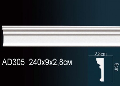 Молдинг гибкий AD305