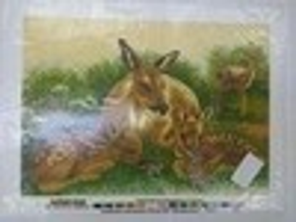 "Семья"-0457 канва с рисунком