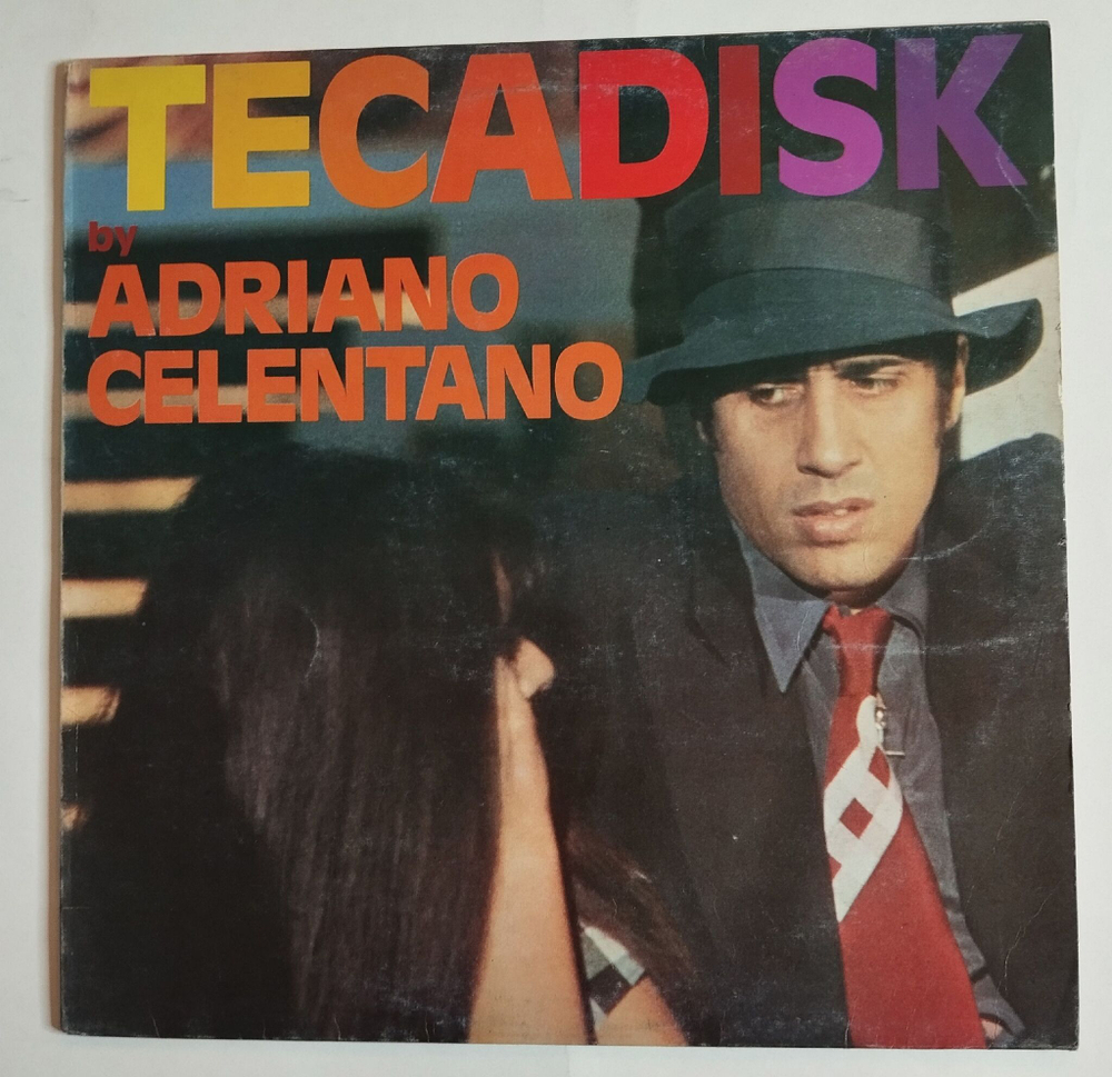 Винтажная виниловая пластинка LP Adriano Celentano Tecadisk (Italy 1977)