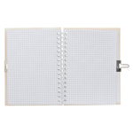 Блокнот детский Basir на замке, формат А6, серия "Панда", мягкая обложка, 48 листов, размер 15*11 см