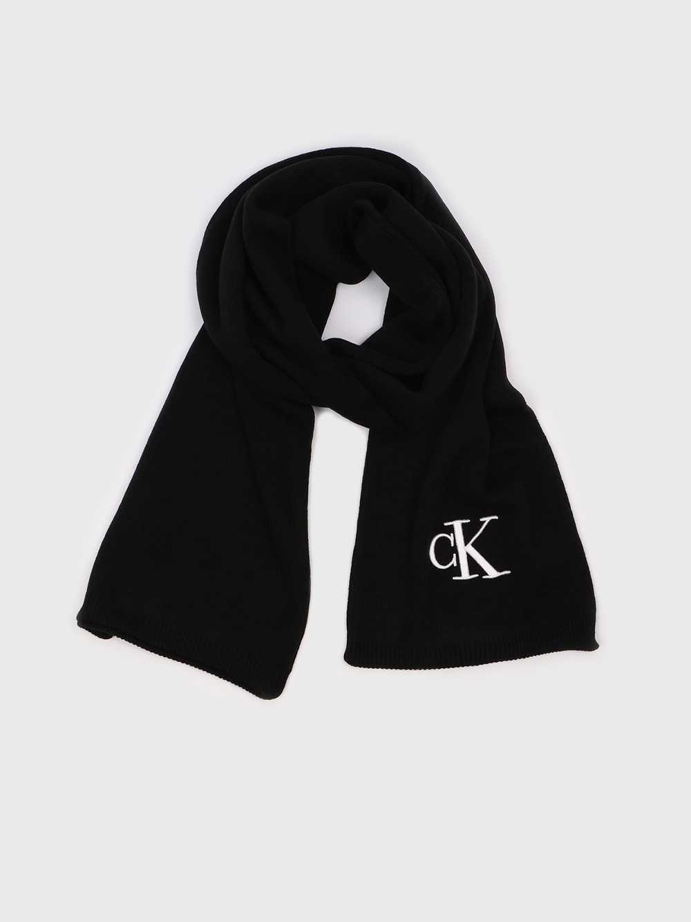 Шарф Calvin Klein Monogram Logo Black