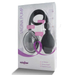 Вагинально-клиторальная помпа Vagina Pump (черный с прозрачным) (Цвет: черный с прозрачным)