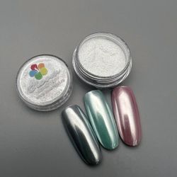 Bloom Жемчужная Втирка пигмент Белый жемчуг, 0,5гр