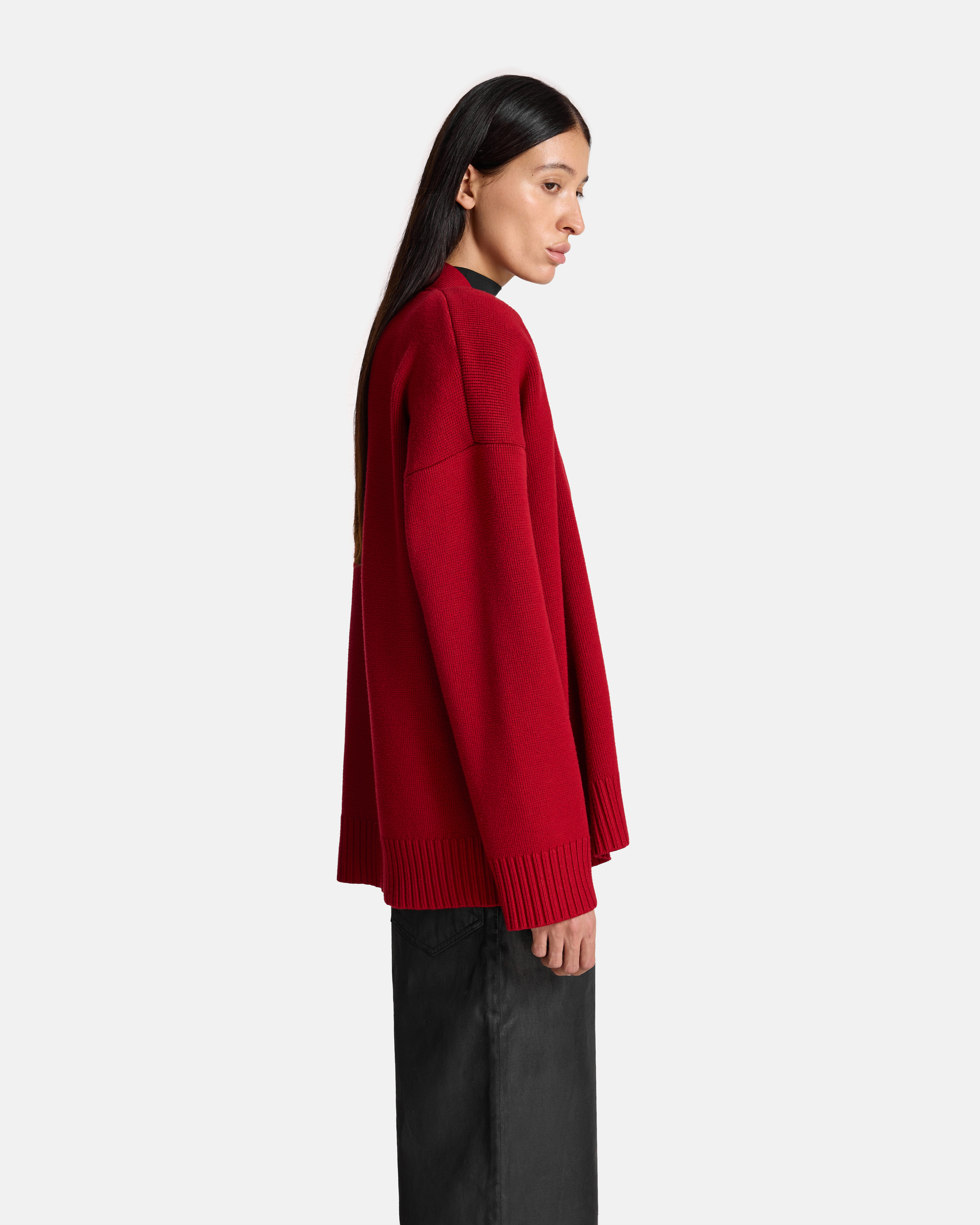 КАРДИГАН-БОМБЕР ИЗ ВЯЗАННОГО ТРИКОТАЖ