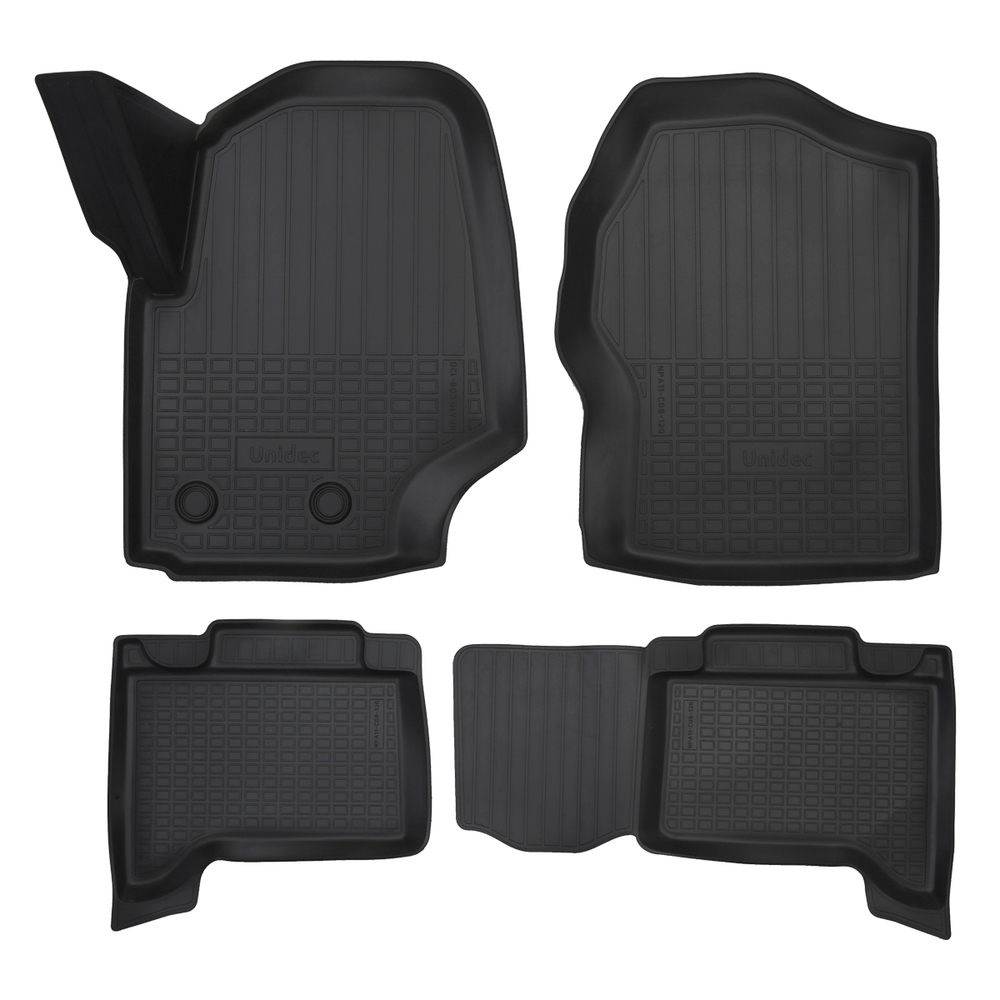 Ковры в салон Norplast/Unidec для BAIC Beijing BJ40P PLUS (2018-) ,Черный, арт.NPA11-C08-120-1