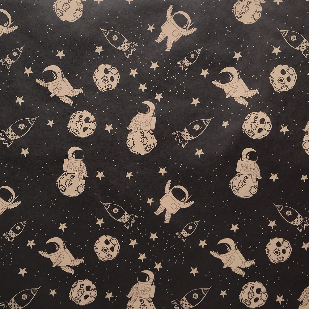 Крафт бумага космос