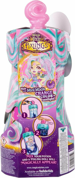 Кукла MAGIC MIXIES Pixlings Galaxy Hair (DEERLEE кукла +питомец)